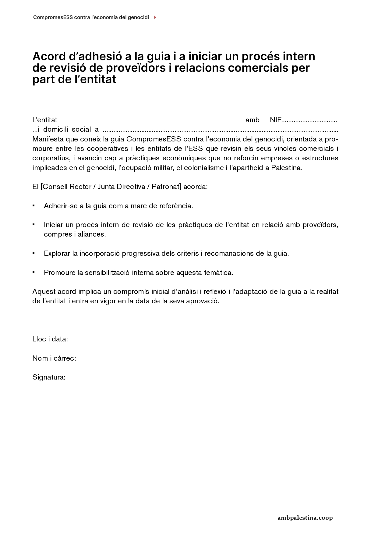Acord d’adhesió senzill